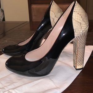 Chloe size 8 shoes gently used with dust bag.